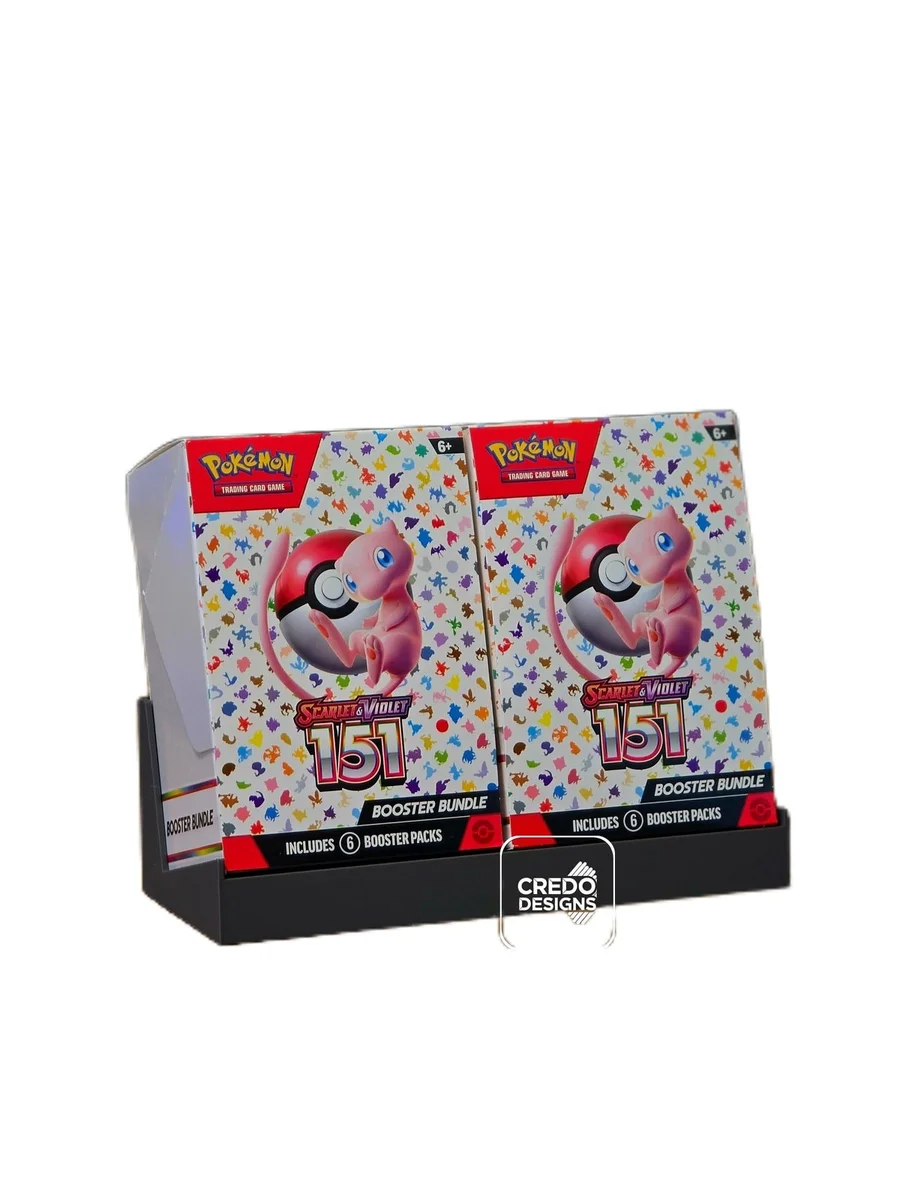 Display Stand for Pokémon TCG Booster Bundle 1 or 2 Bundle Variants photo 4