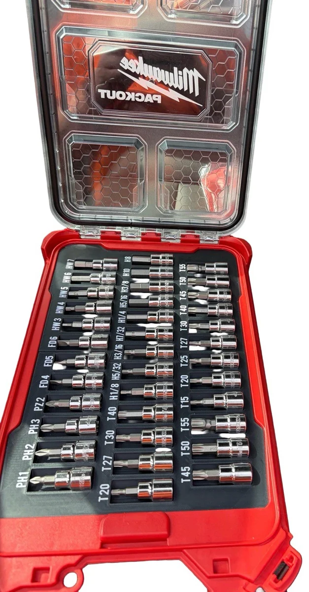 Milwaukee Packout Insert Liner for 37pc 3/8" Bit Socket Set (Bits not included) photo 2