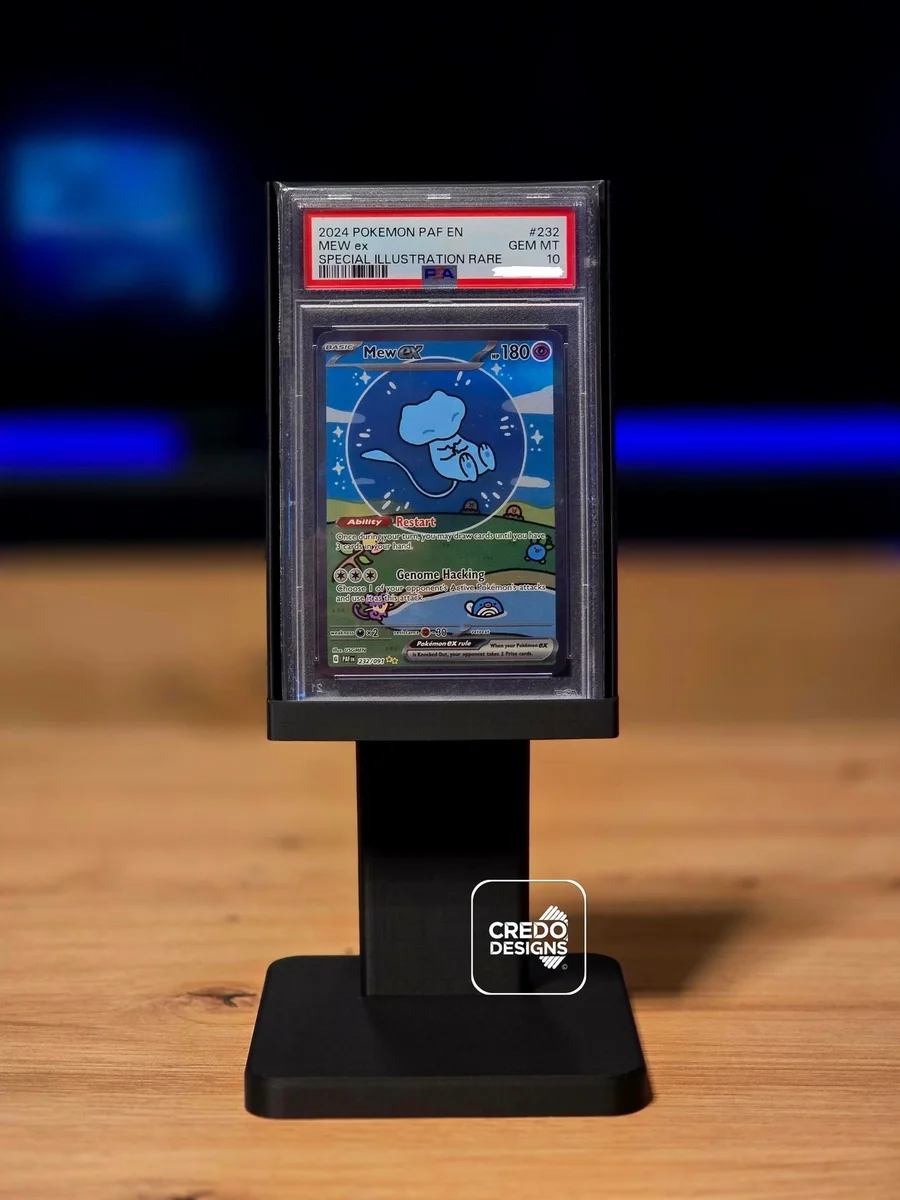 Graded Card Display Stand for PSA / BGS / CGC Modern Slabs - TCG, Pokemon