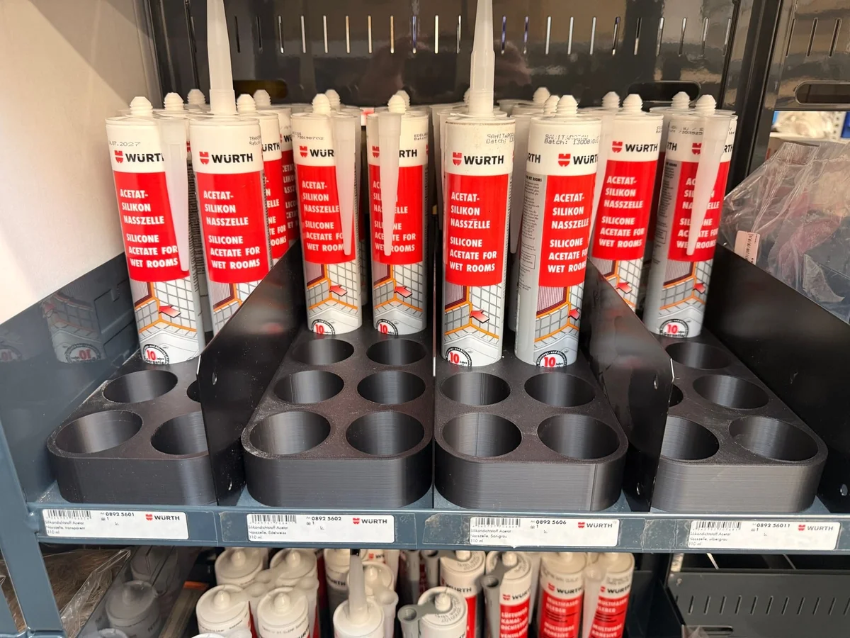 Silicone Tube Holder Rack for Workshops, Shelves & Service Vehicles photo 6