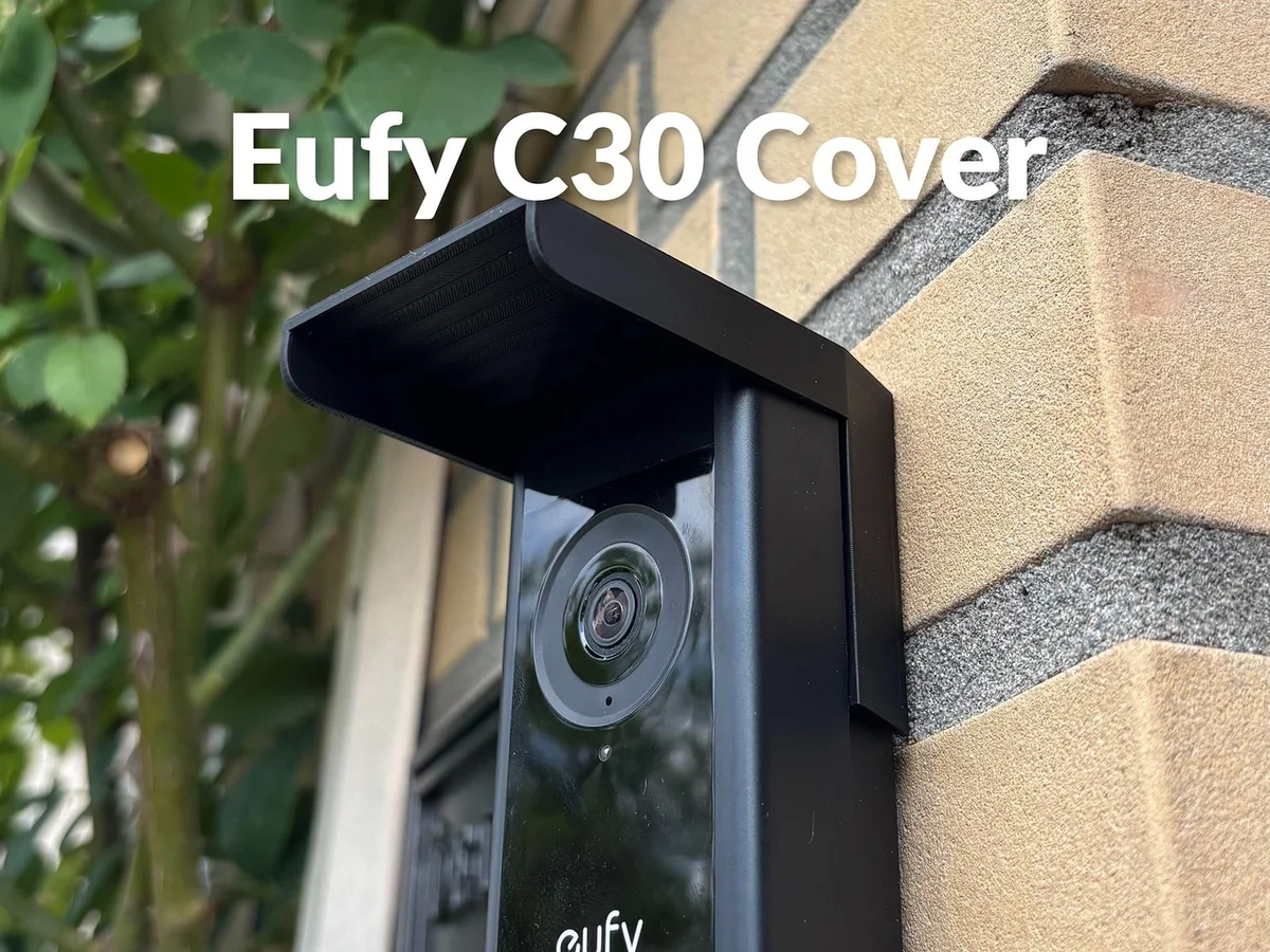 Weather Shield Cover for Eufy C30 Video Doorbell photo 1