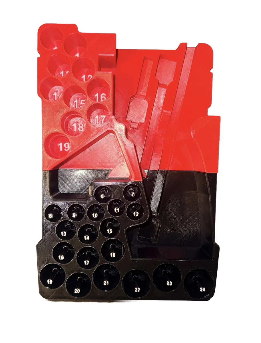 Milwaukee Packout Insert Liner for M12 FUEL FCIWF38G3 3/8" Impact Wrench Sockets photo 4