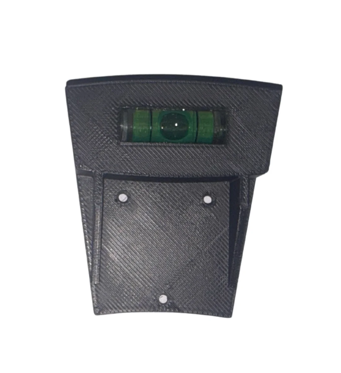Darts Board Level - Black Top 20 Section Fitting with Integrated Spirit Level photo 1