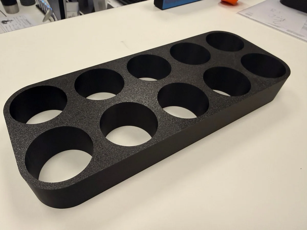 Silicone Tube Holder Rack for Workshops, Shelves & Service Vehicles photo 2