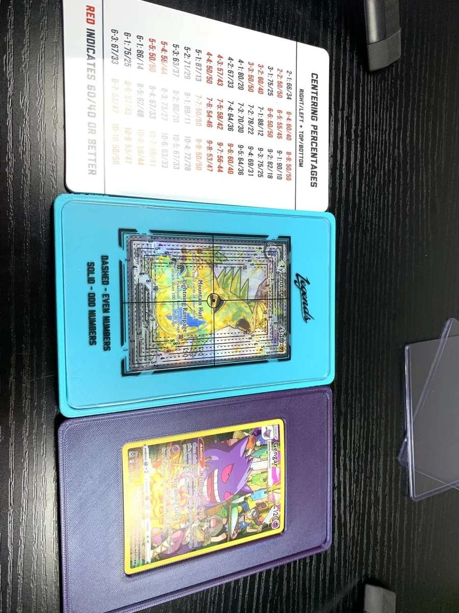 Trading Card Centering Tool Holder Tray for Pokemon & Sports Grading photo 4