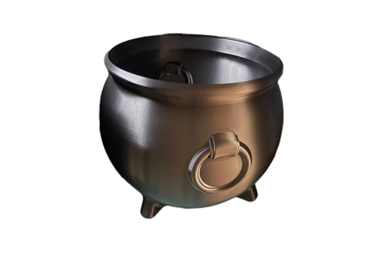 Halloween Witch Cauldron Candy Bowl & Treat Bucket for Halloween photo 8