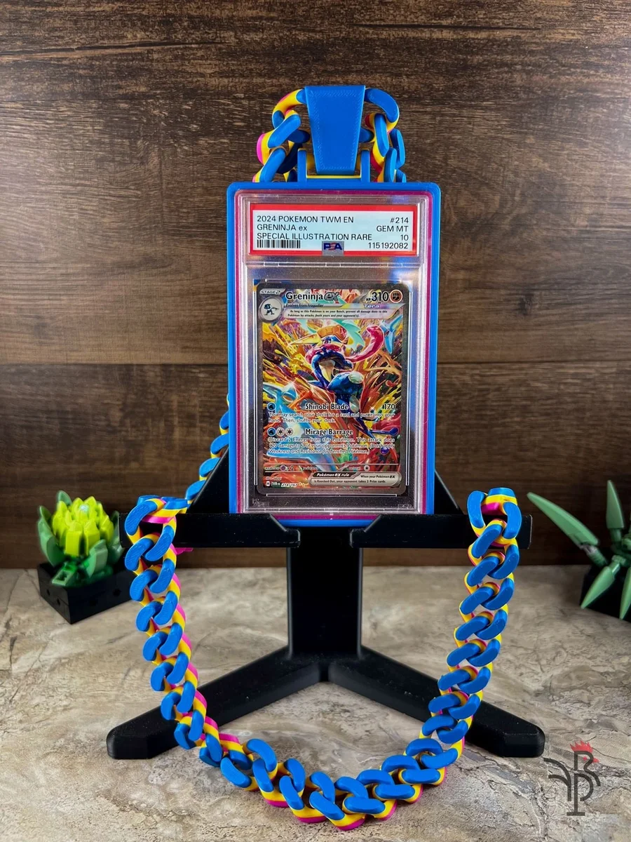 PSA Graded Card Slab Chain Necklace for Card Collectors photo 7