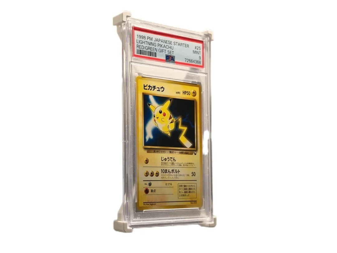 Floating PSA Graded Card Slab Wall Mount Display for Pokemon Trading Cards photo 2