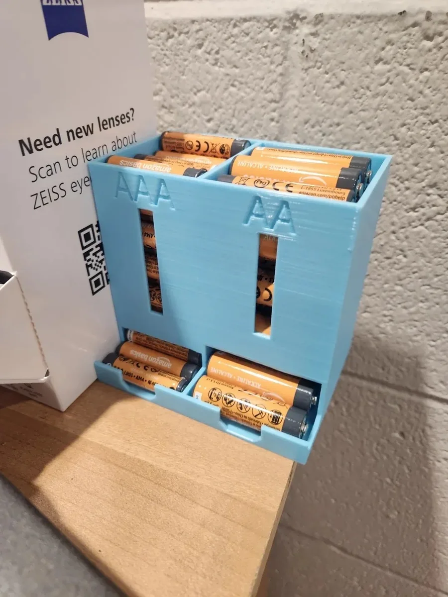 Battery Organiser and Dispenser for AA and AAA Batteries photo 3