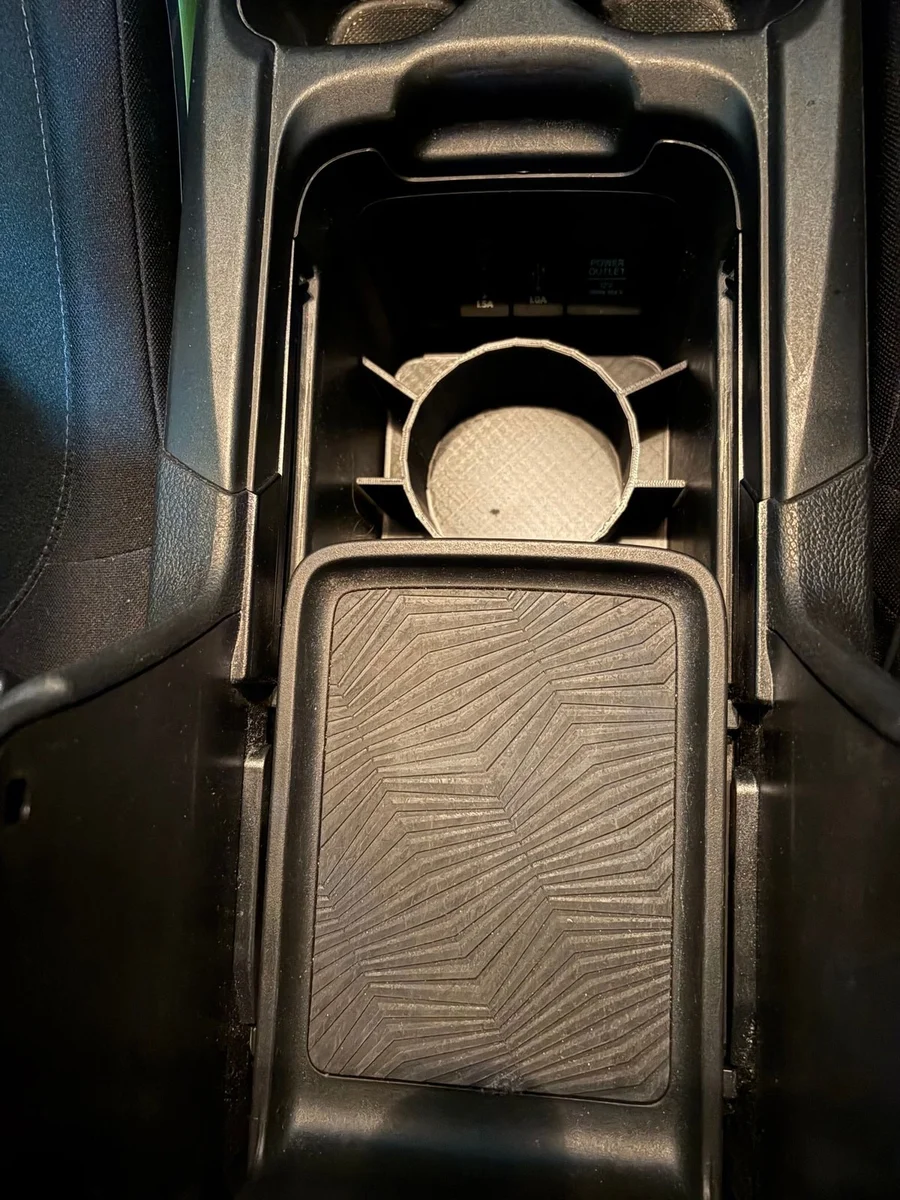 Cup Holder Insert for Honda CR-V 2017-2022 Centre Console Oversized Bottle photo 2