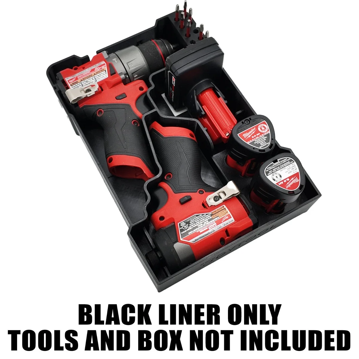 Milwaukee Packout Insert Liner for M12 FUEL Drill Driver &amp; Impact Driver Combo photo 7