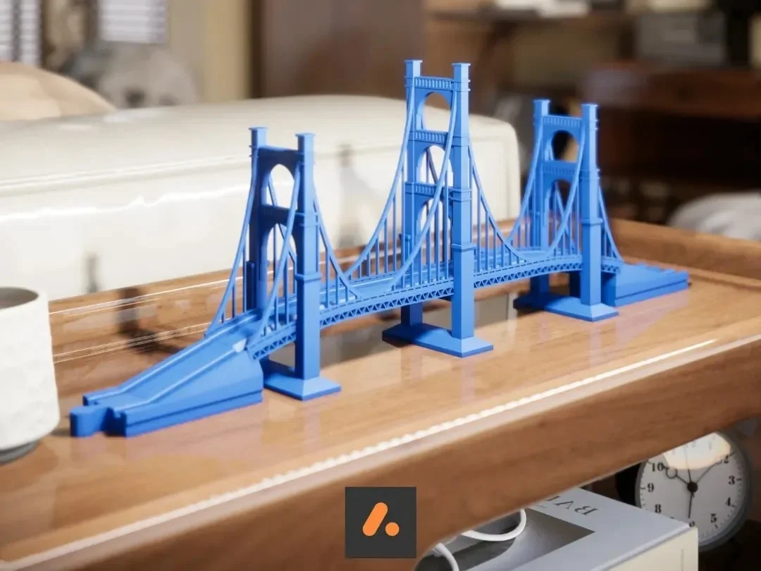 Suspension Bridge Train Track for IKEA Brio Hape Wooden Railway photo 6