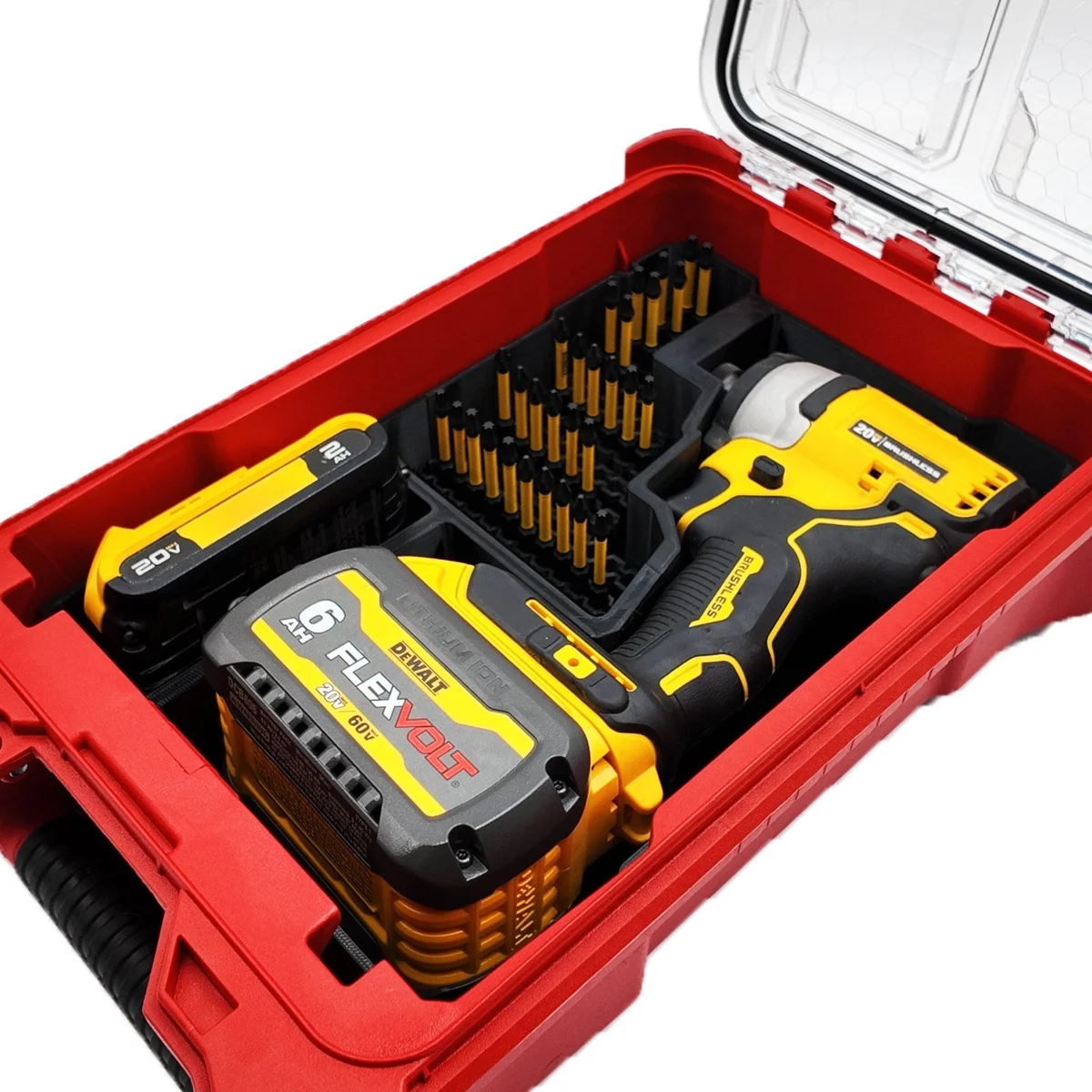 Milwaukee Packout Insert Liner for DeWalt DCF809 Impact Driver 78 Bits AirTag photo 9