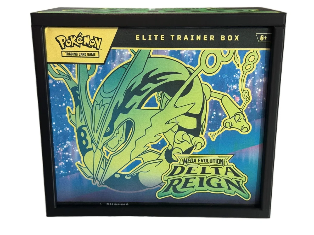 Elite Trainer Box Protector Case for Pokemon TCG Mega Evolution Delta Reign ETB photo 1