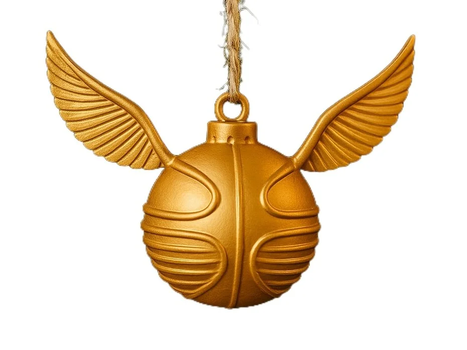 Snitch Christmas Bauble Ornament for Holiday Tree Decorations photo 1
