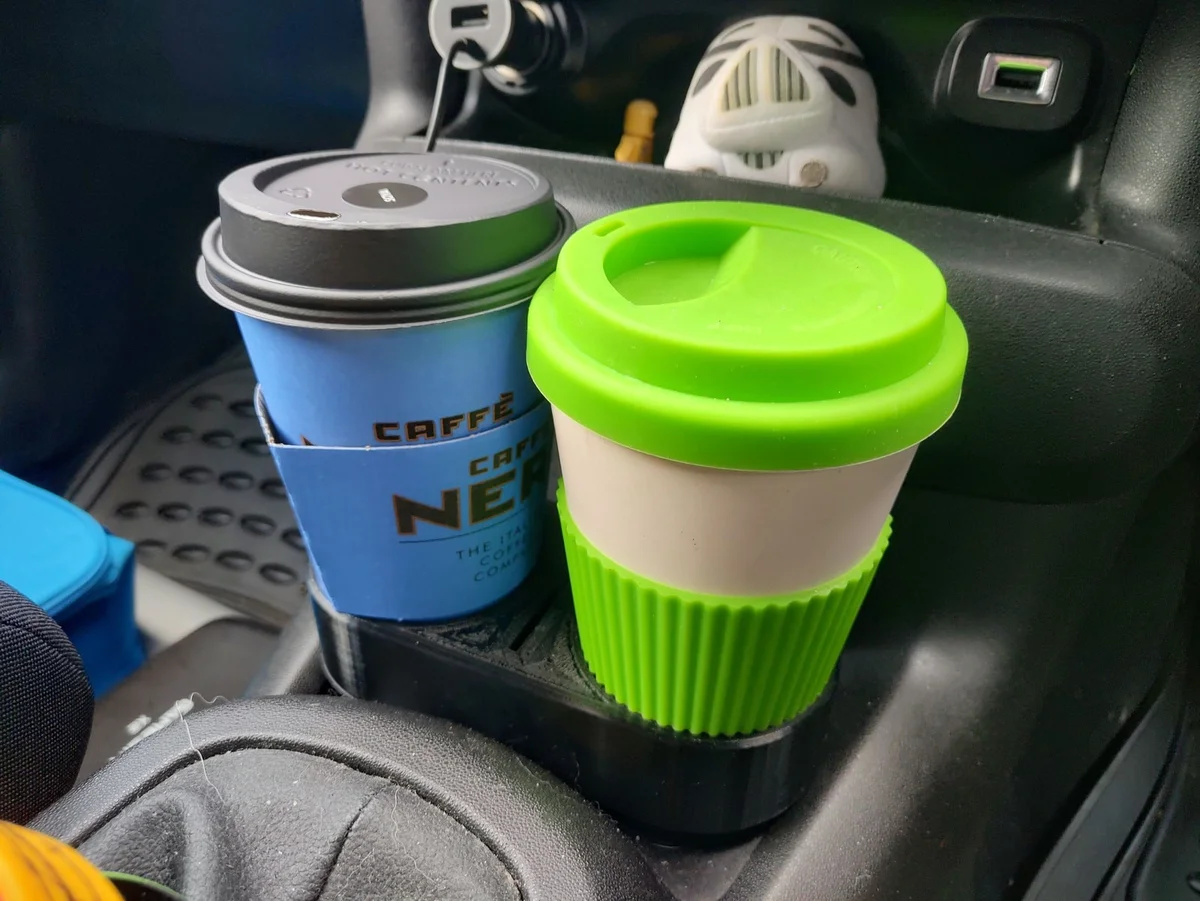 Double Cup Holder Upgrade for Citroën C4 Cactus Mk1 2014-2017 photo 5