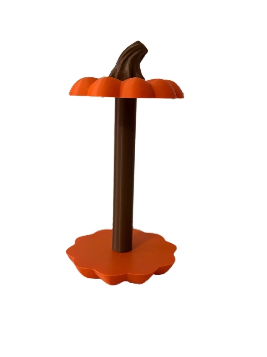 Pumpkin Kitchen Roll Holder for Autumn Kitchen Decor photo 2