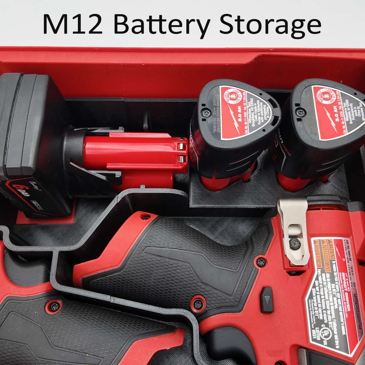 Milwaukee Packout Insert Liner for M12 FUEL Drill Driver &amp; Impact Driver Combo photo 11