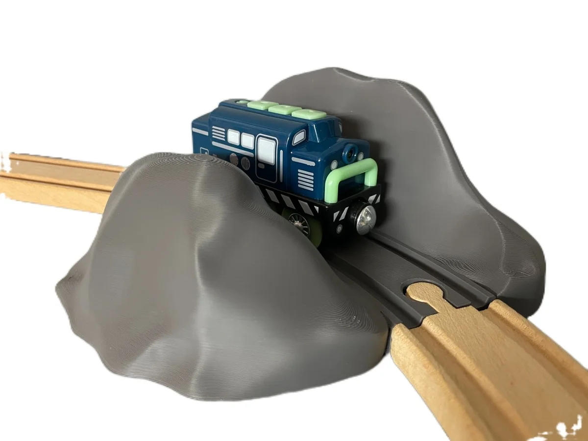 Mountain Pass Track for Brio Lillabo and Lidl Wooden Train Sets photo 2