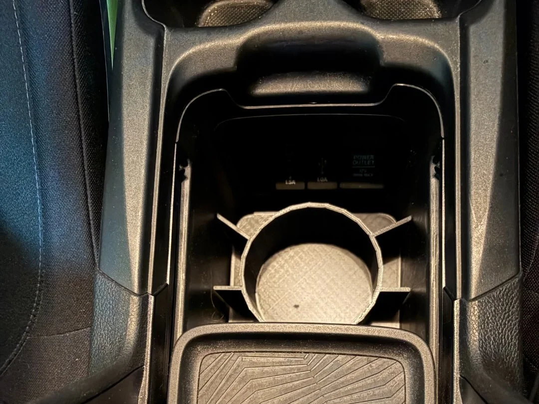 Cup Holder Insert for Honda CR-V 2017-2022 Centre Console Oversized Bottle