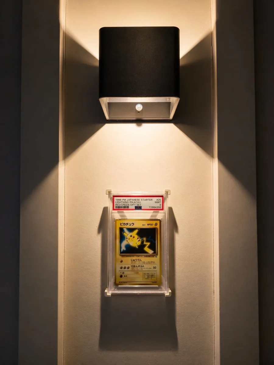 Floating PSA Graded Card Slab Wall Mount Display for Pokemon Trading Cards photo 1