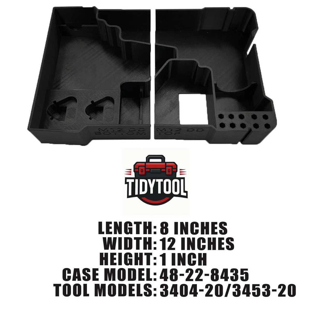 Milwaukee Packout Insert Liner for M12 FUEL Drill Driver &amp; Impact Driver Combo photo 2