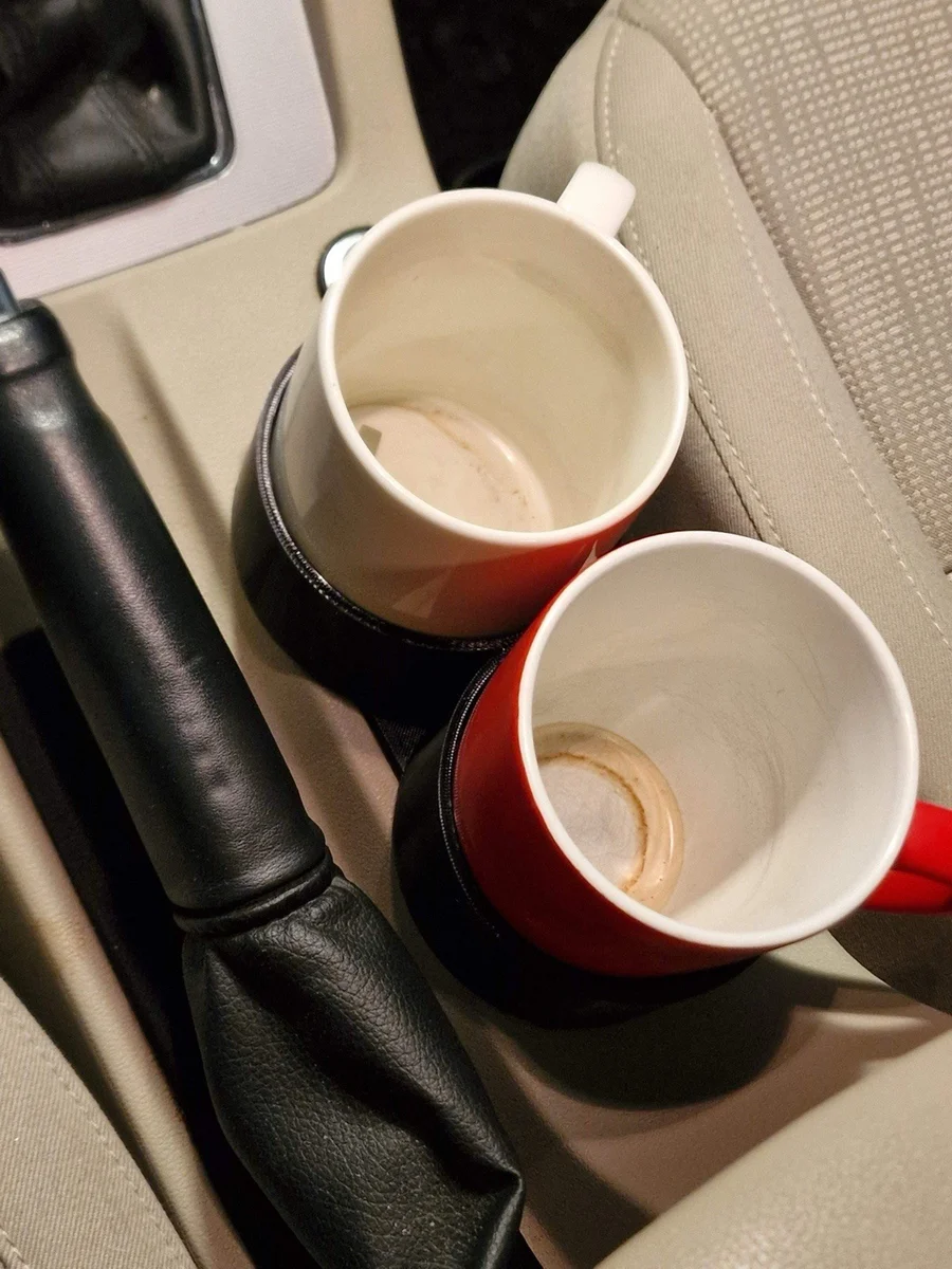 Skoda Octavia MK3 Mug Cup Holder Insert 3D Printed PETG - Fits Standard Mugs/Cup photo 2