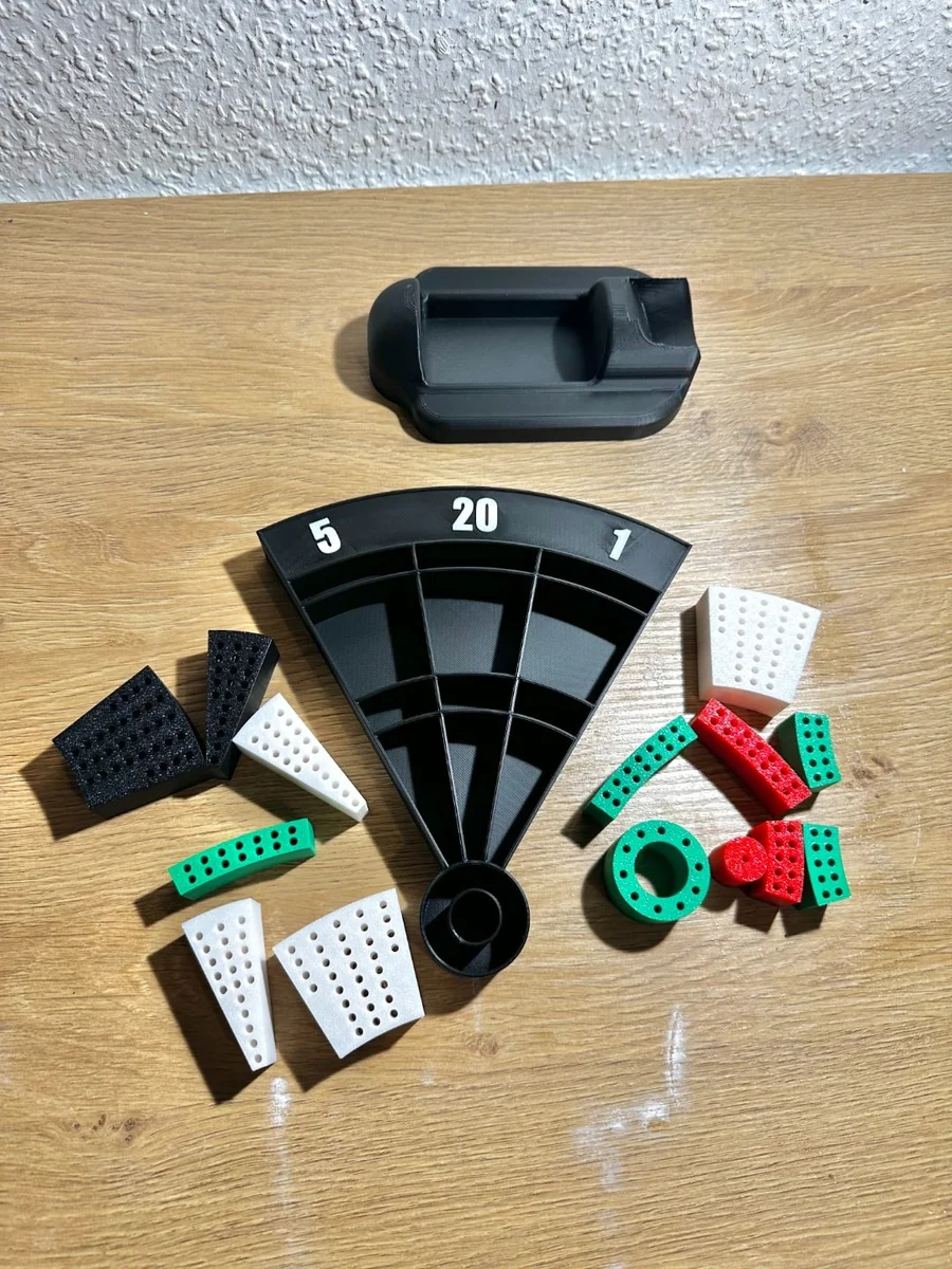 Dart Holder Display Stand for Darts - Dartboard Style, Flight & Tip Storage photo 6
