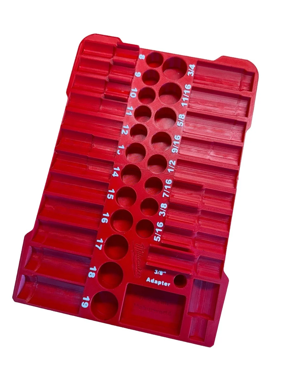 Milwaukee Packout Insert Liner for 43pc 3/8" Impact Socket Set 49-66-7009 photo 4
