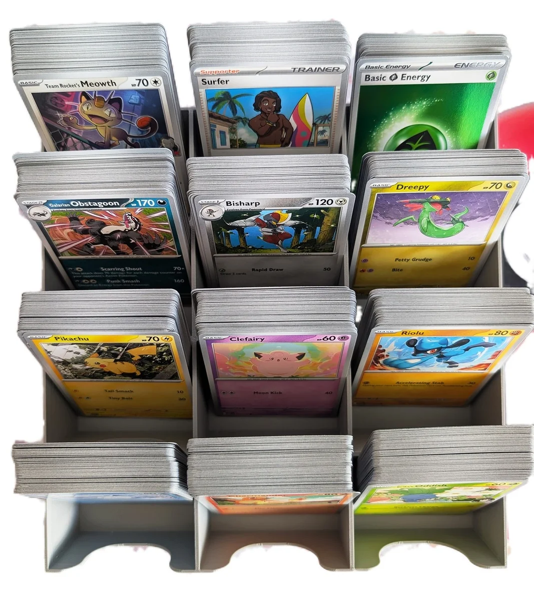 Card Sorting Tray for Pokemon TCG and Standard Trading Cards photo 2