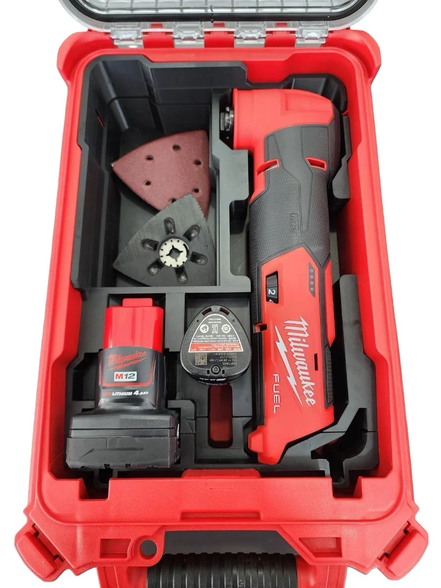 Milwaukee Packout Insert Liner for M12 FUEL FMT Multi-Tool Bits Battery Tray photo 1