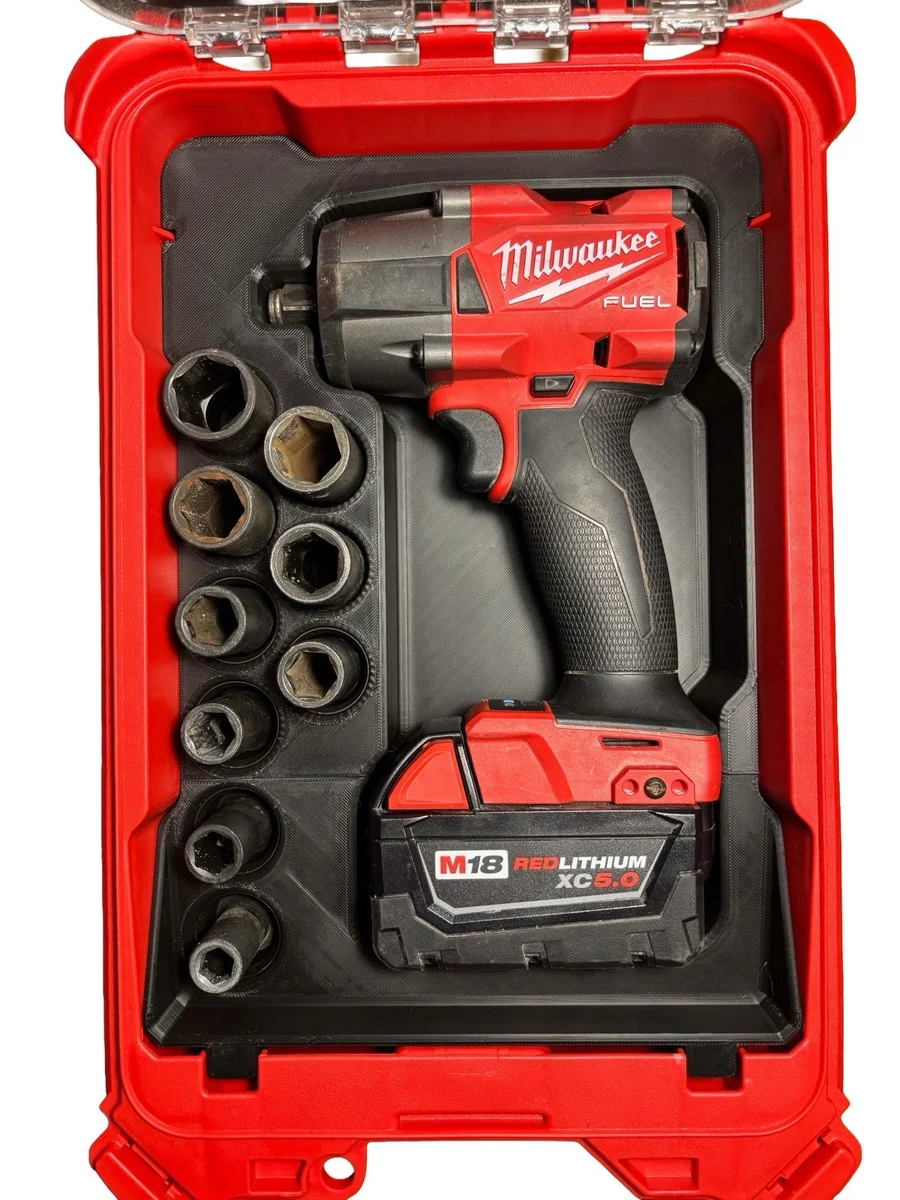 Milwaukee Packout Insert Liner for M18 FUEL Mid-Torque Impact Wrench FMTIW2F12 photo 1