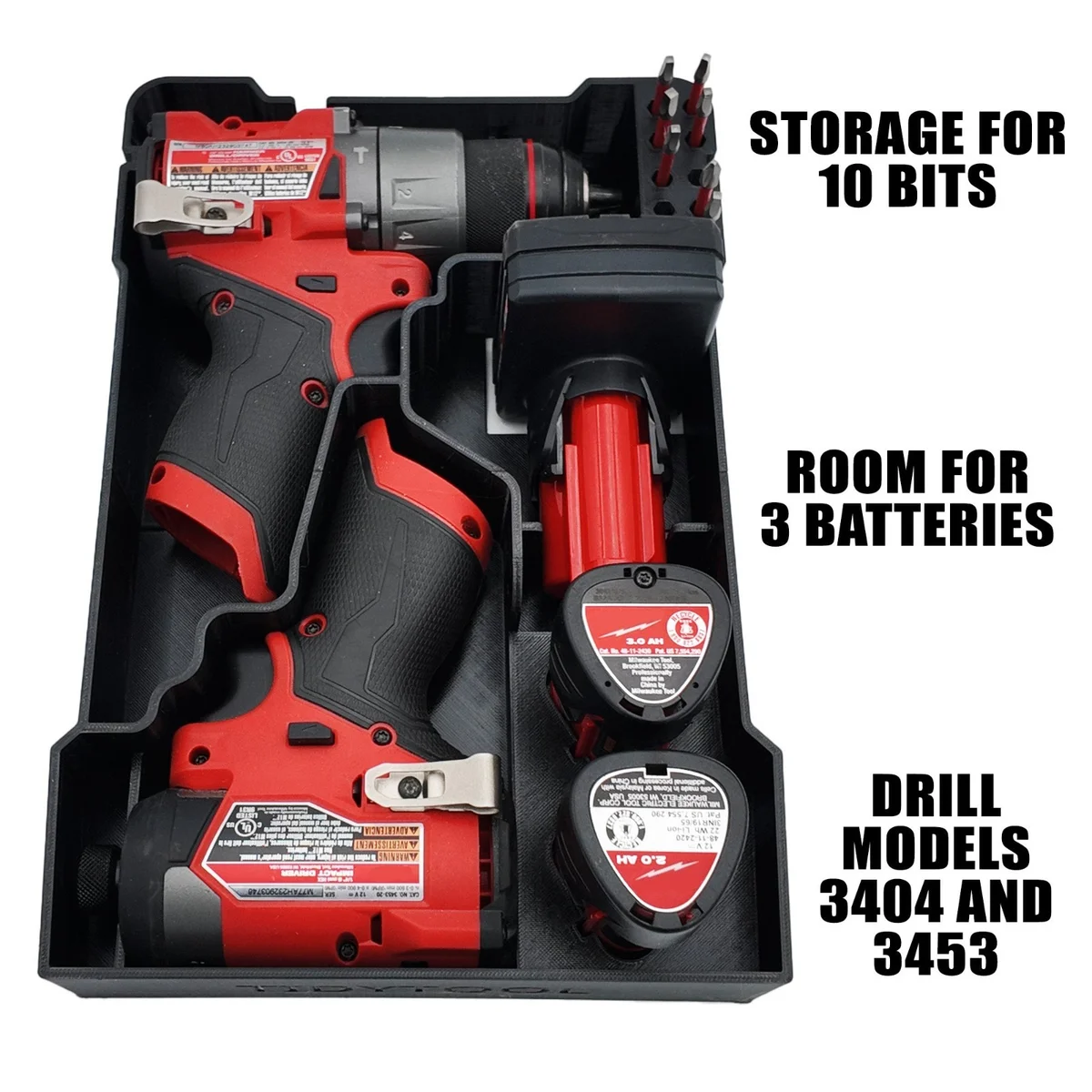 Milwaukee Packout Insert Liner for M12 FUEL Drill Driver &amp; Impact Driver Combo photo 8