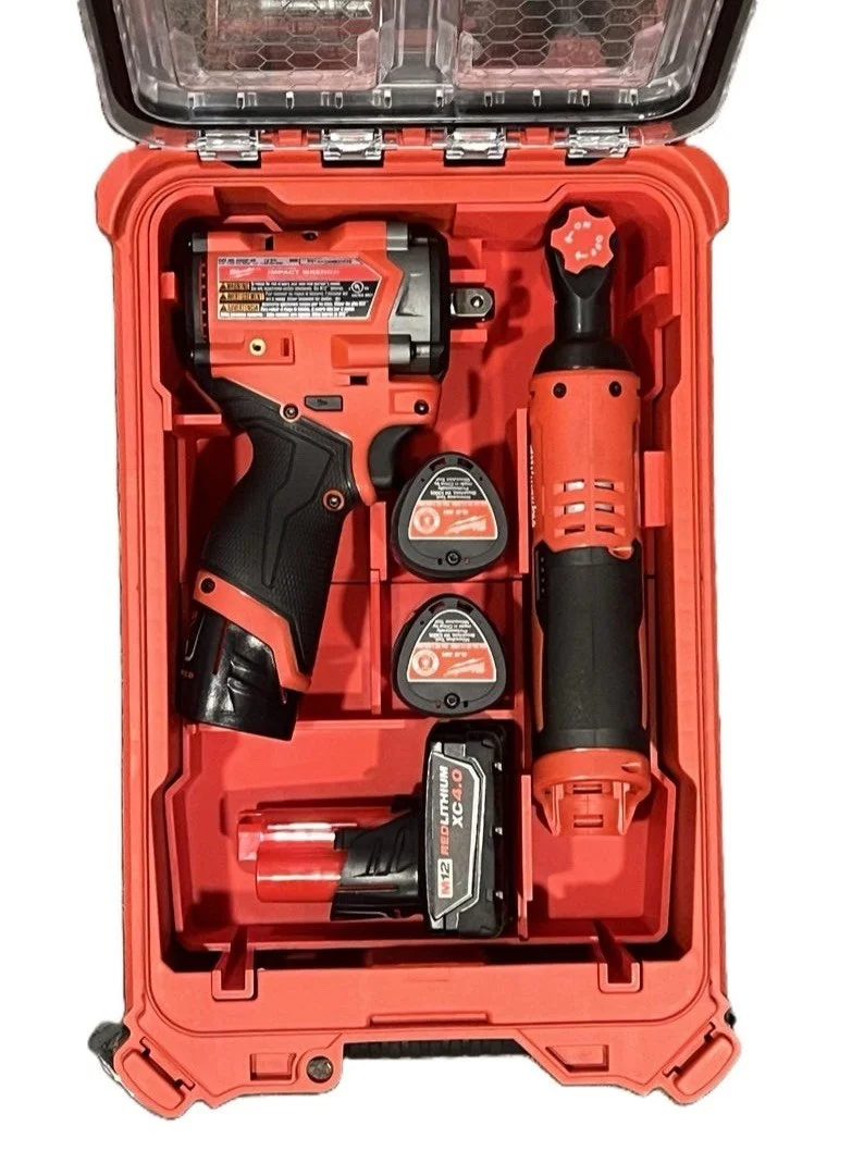 Milwaukee Packout Insert Liner for M12 FUEL Impact Wrench Ratchet Battery photo 1