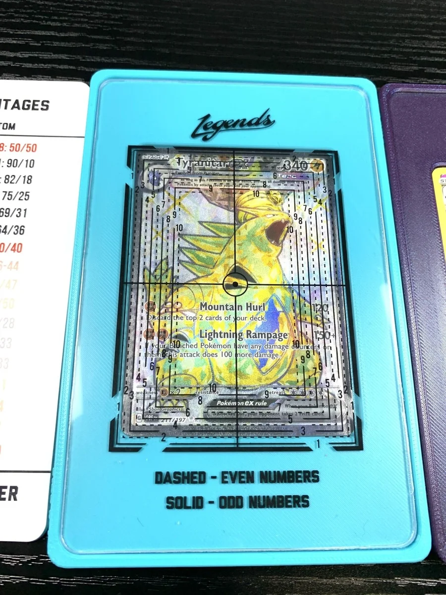 Trading Card Centering Tool Holder Tray for Pokemon & Sports Grading photo 6