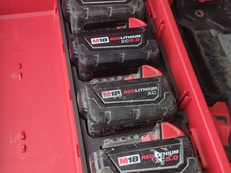 Milwaukee Packout Insert Liner for M18 XC Batteries photo 1