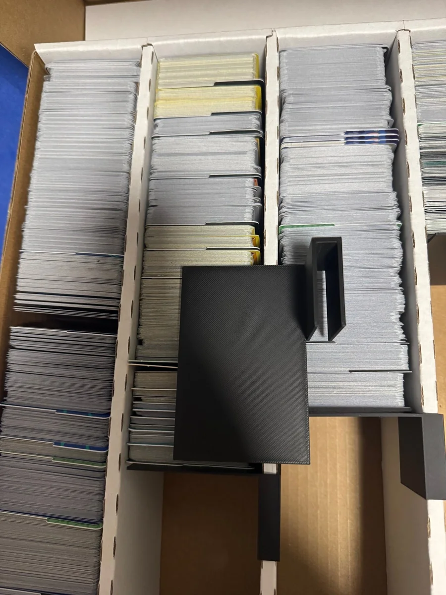 Trading Card Box Divider and Stopper for TCG Collections photo 4