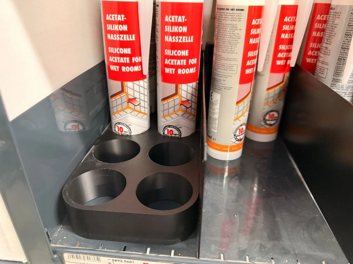 Silicone Tube Holder Rack for Workshops, Shelves & Service Vehicles photo 5