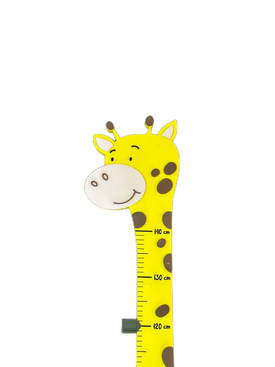 Modular Giraffe Height Chart for Children's Bedroom Wall Decor photo 5