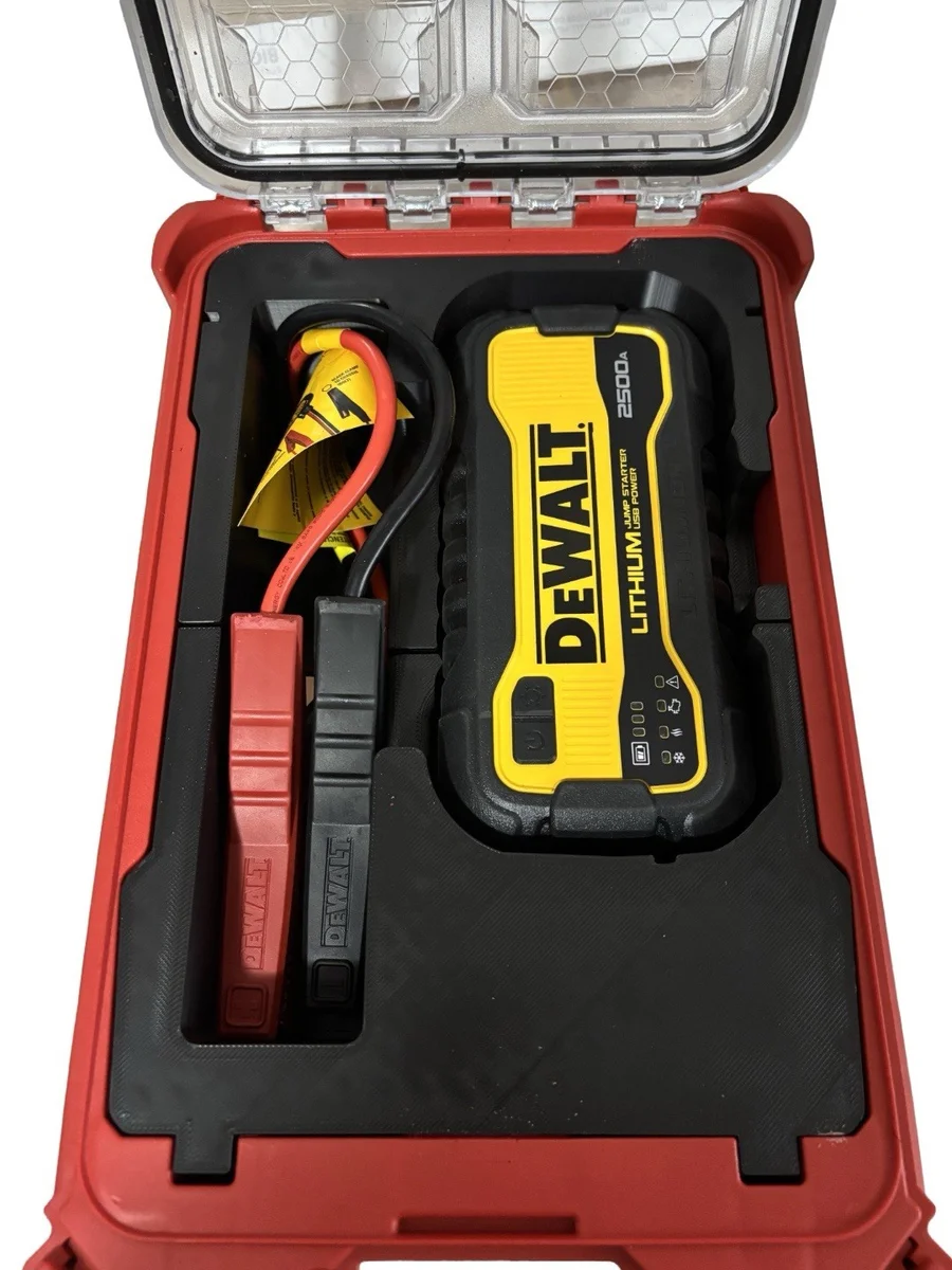 Milwaukee Packout Insert Liner forDeWalt DXAELJ25 2500A Jump Starter Organiser
