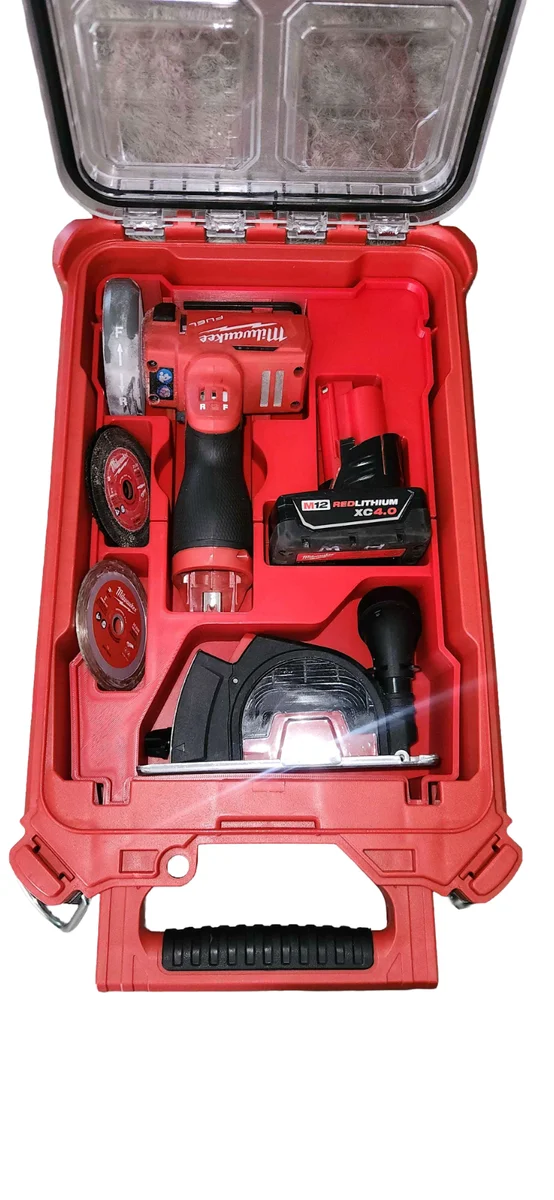 Milwaukee Packout Insert Liner for M12 FUEL FCOT Cut Off Tool Organiser Tray photo 1