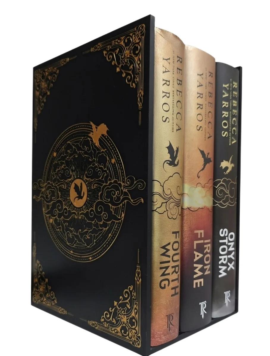 Book Display Case for Empyrean Series Fourth Wing and Iron Flame Set photo 2