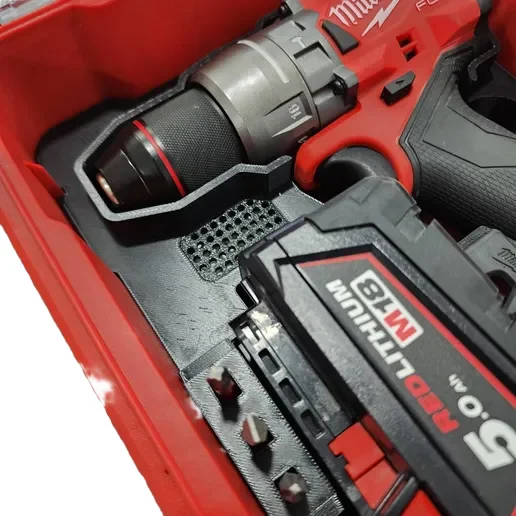 Milwaukee Packout Insert Liner for M18 FUEL FPD3 Percussion Drill Organiser photo 2