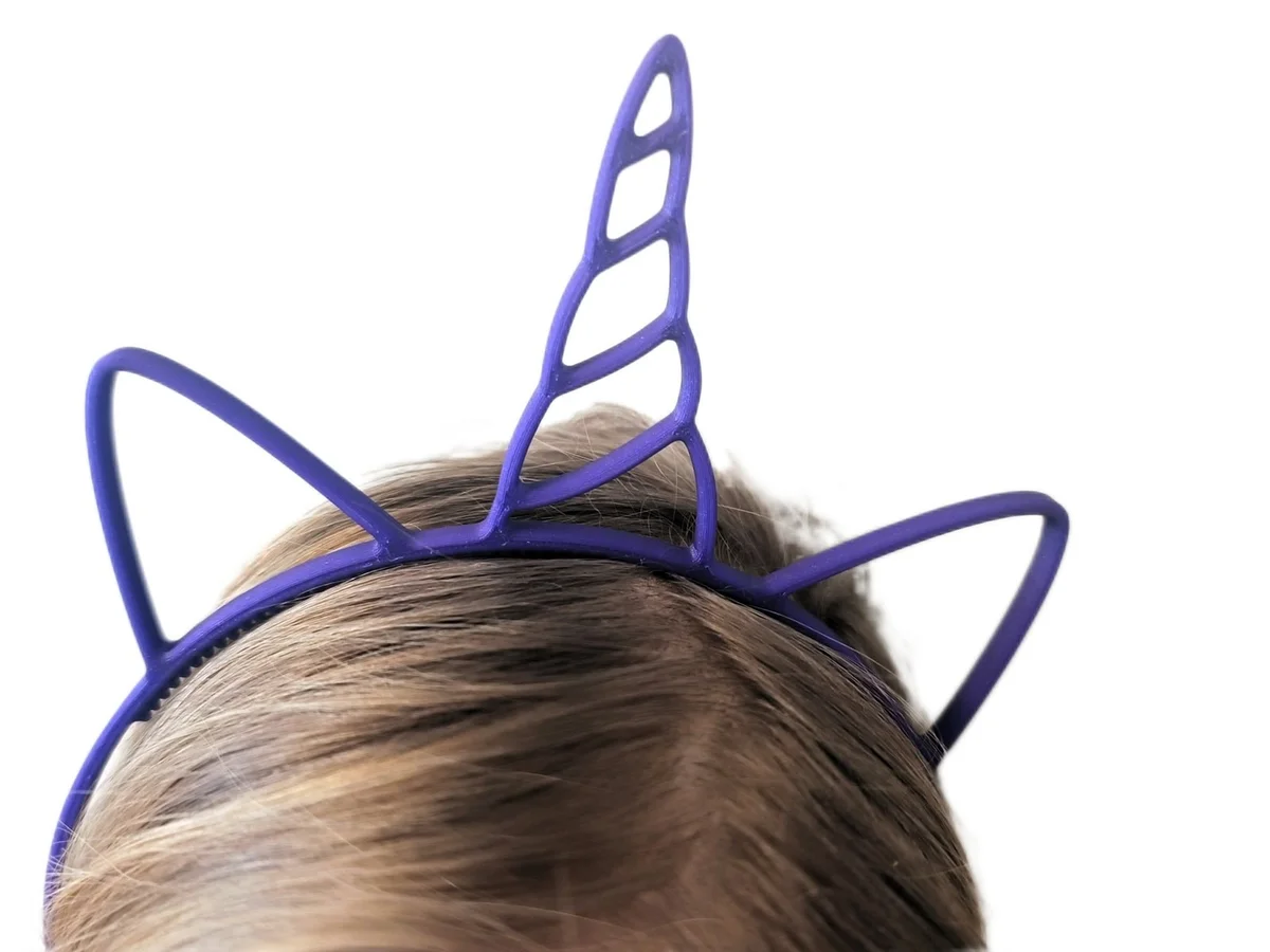 Unicorn Horn & Ears Headband for Fancy Dress Costume photo 5