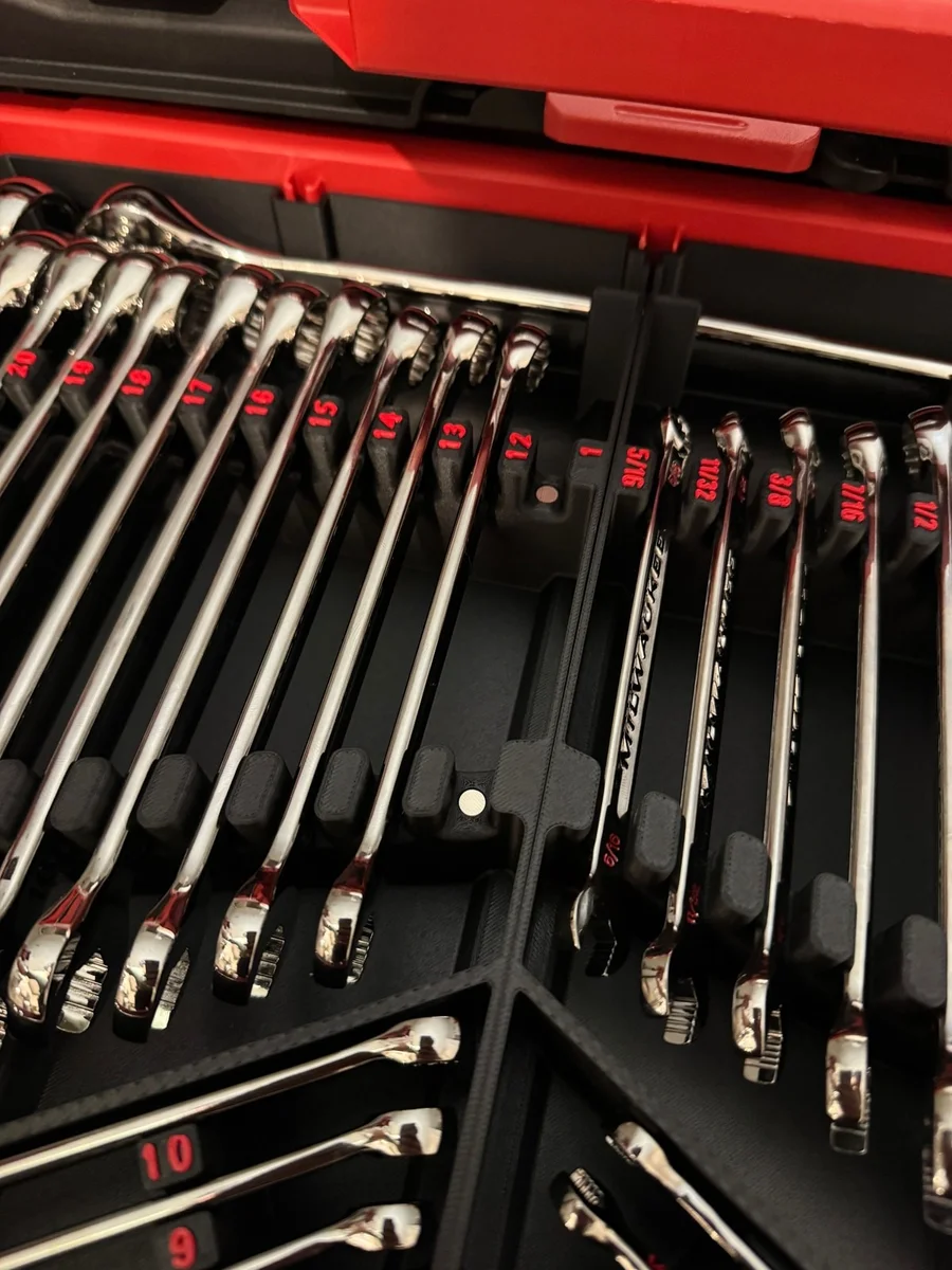 30-Piece Wrench Set Liner Organiser for Milwaukee Packout Drawer photo 4