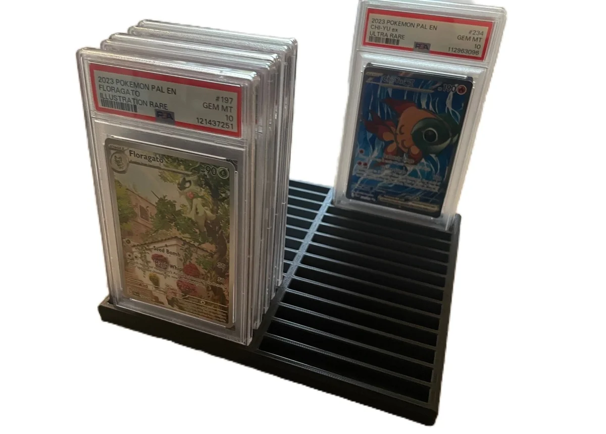 Graded Card Display Stand for 28 PSA Slabs photo 6