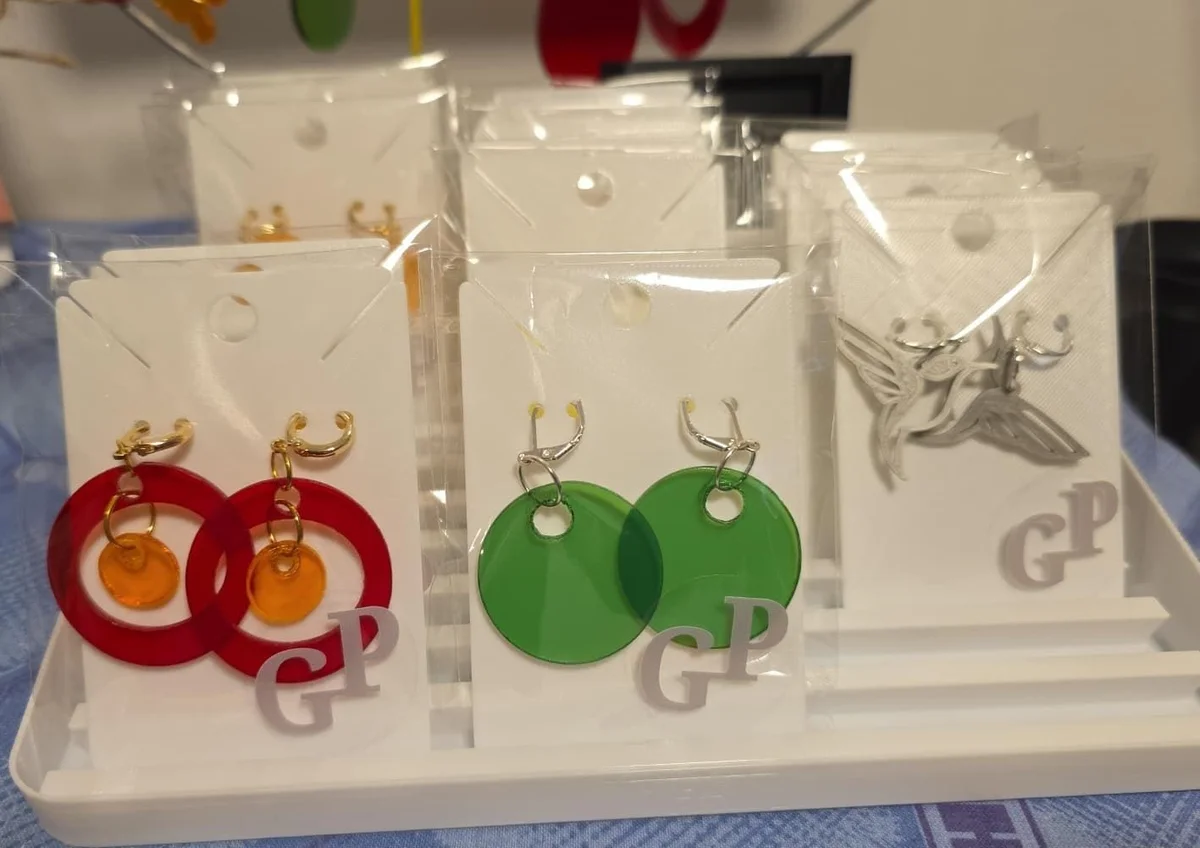 Jewellery Display Cards for Necklaces and Earrings Retail Pack of 10 photo 4