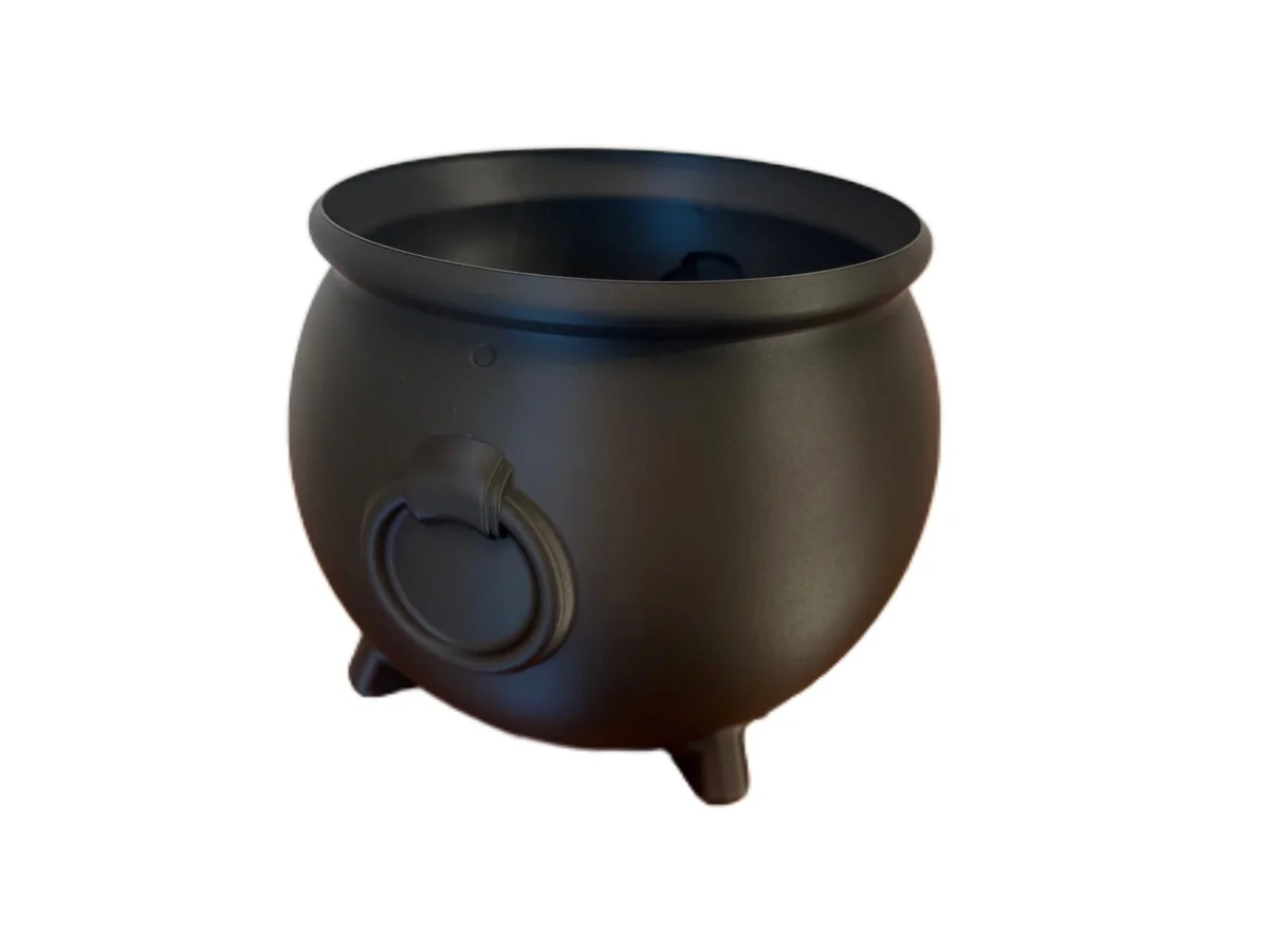 Halloween Witch Cauldron Candy Bowl & Treat Bucket for Halloween photo 9