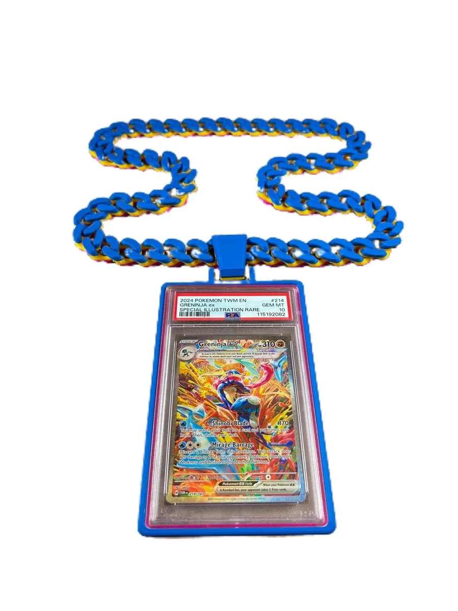PSA Graded Card Slab Chain Necklace for Card Collectors photo 6