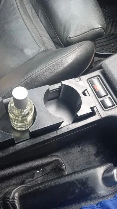 BMW E46 Cup Holder Insert 3D Printed Centre Console Drink Holder 3 Series E46 photo 2